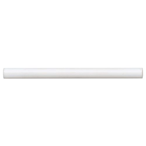 Reine 0.5" x 8" Jolly Miter Edge Ceramic Trim in White
