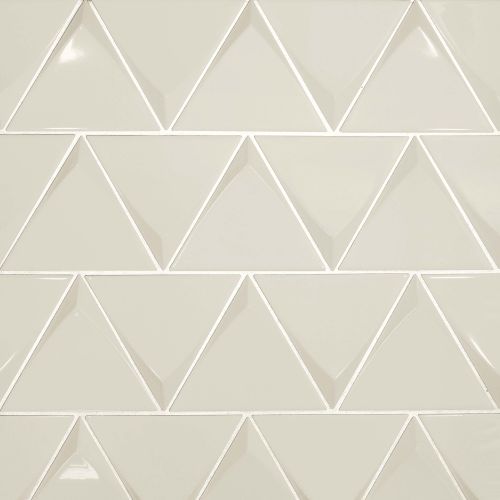 Triangolo 5" x 5" Wall Tile in Fog