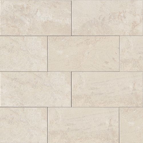 Marmi Di Napoli 6" x 12" Floor & Wall Tile in Creme Brulee