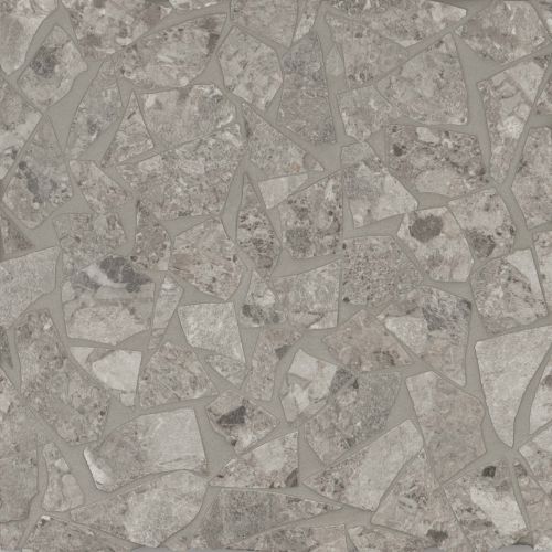 Frammenta Floor & Wall Mosaic in Dark Grey