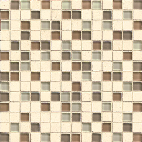 Interlude 3/4" x 3/4" Wall Mosaic in Maestro