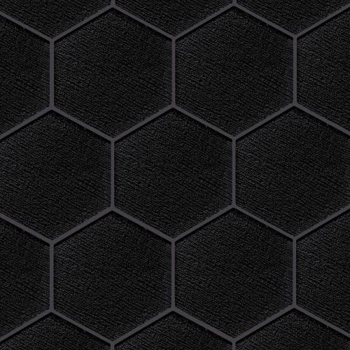 Verve 4-7/8" x 5-5/8" Wall Mosaic in After Dark