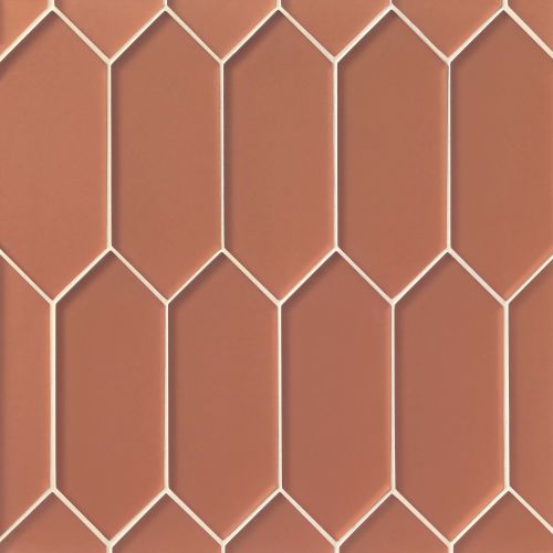 Verve Wall Mosaic in Coral Spice