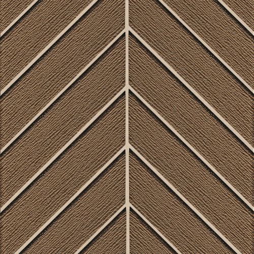 Verve Wall Mosaic in Gold Rush