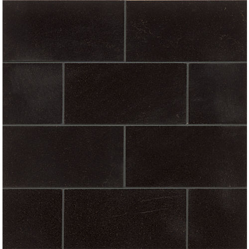 Absolute Black 3" x 6" Polished Granite Tile