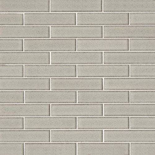 Seni 1" x 4" Floor & Wall Mosaic in Pumice