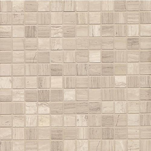 Ashen Grey 1" x 1" Honed Mosaic Tile