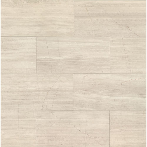 Ashen Grey 12" x 24" Honed Marble Tile