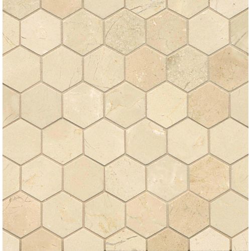 Crema Marfil Select 2" x 2" Wall Mosaic