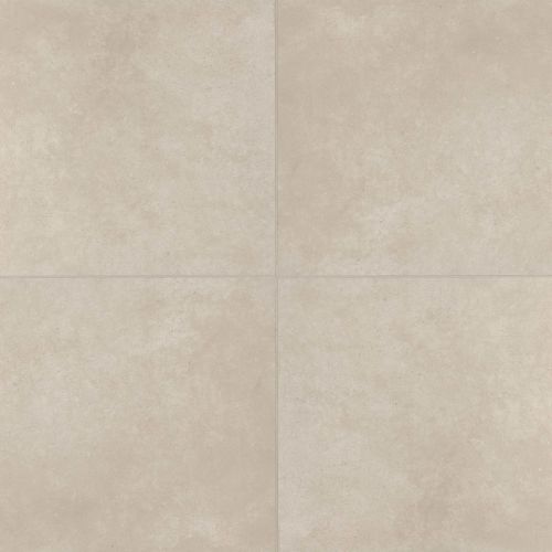Materika 32" x 32" Matte Porcelain Floor and Wall Tile in Sand