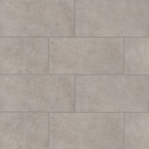 Materika 12" x 24" Matte Porcelain Floor and Wall Tile in Silver