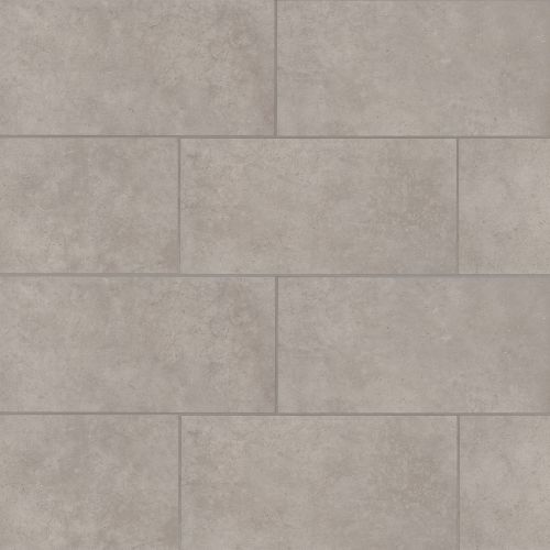 Materika 12" x 24" Matte Porcelain Floor and Wall Tile in Silver