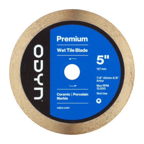 Odyn 5 in. Premium Wet Tile Blade