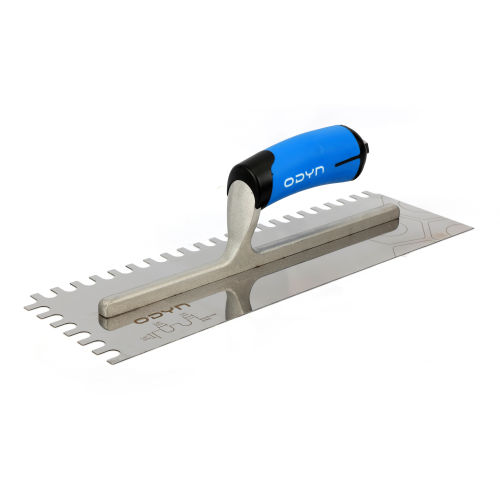 ODYN 1/2 x 3/8 x 1/4 x 14" U-Notch Trowel Soft Handle