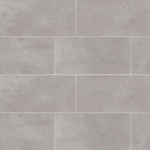 Simply Modern 12" x 24" Floor & Wall Tile in Grey