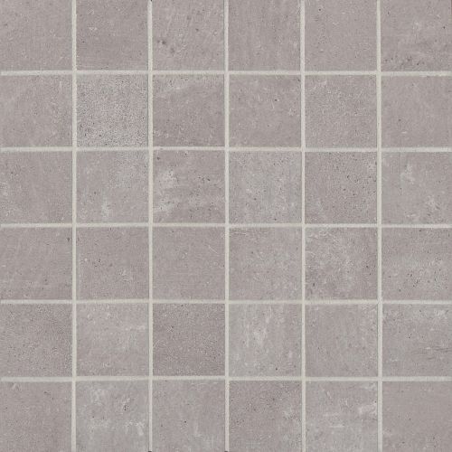 Simply Modern 2" x 2" Floor & Wall Mosaic in Grey