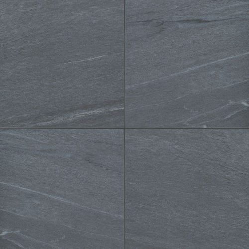 Urban 2.0 24" x 24" Floor & Wall Tile in Raven Black