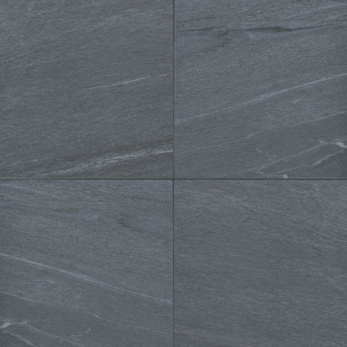 Urban 2.0 24" x 24" Floor & Wall Tile in Raven Black