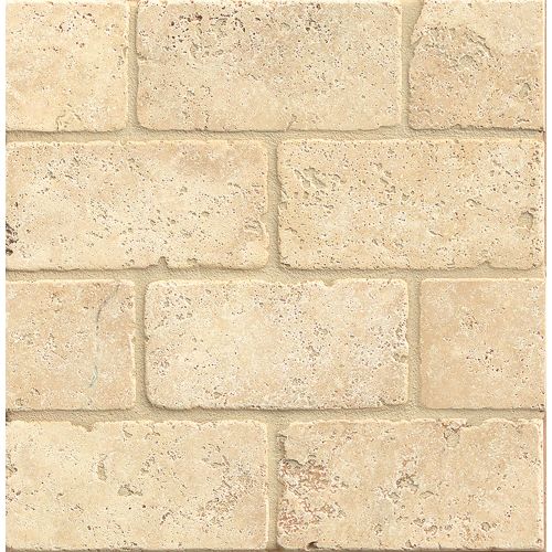 Mediterranean Beige 3" x 6" Floor & Wall Tile