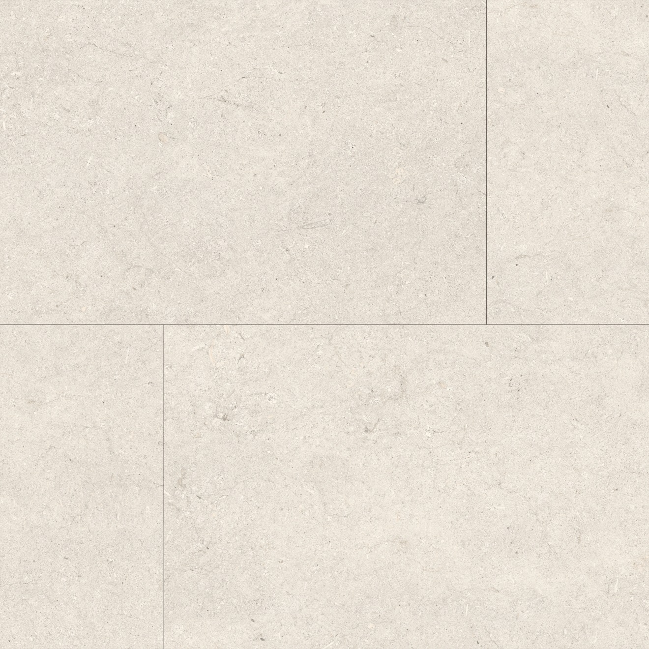 Poetry Stone 24" x 36" Matte Porcelain Paver in Ivory Bedrosians Tile & Stone
