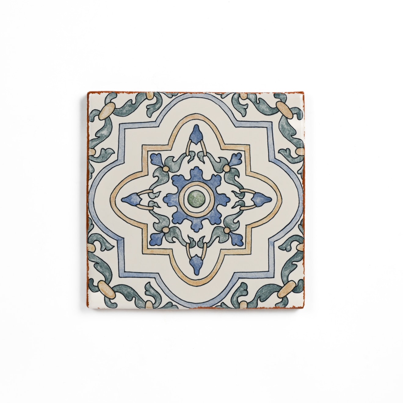 Palmetto Estrella 6x6 Ceramic Terracotta Field Tile Glazed