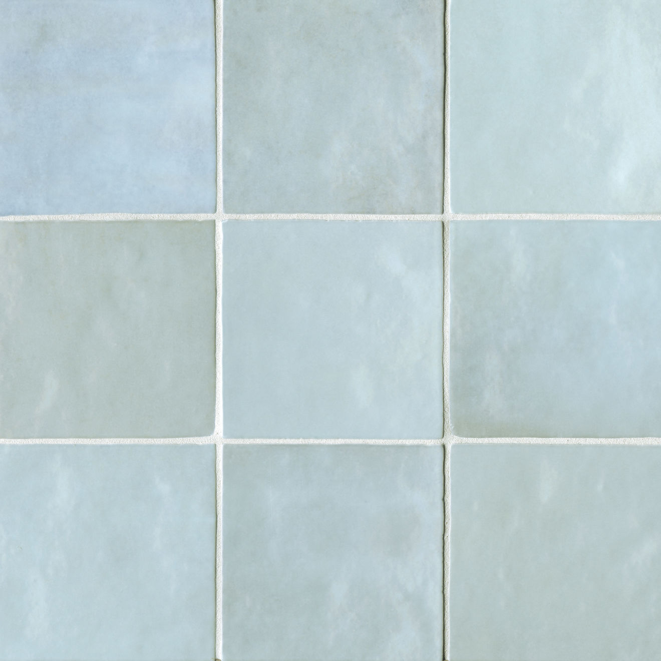 5" x 5" Ceramic Tile in Baby Blue | Bedrosians Tile & Stone