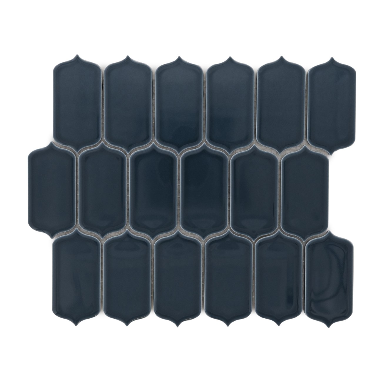 Isabella Wall Mosaic In Blue Bedrosians Tile Stone Isabella Wall Mosaic In Blue