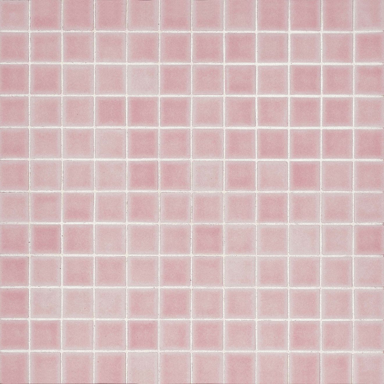 True 1 X 1 Floor Wall Mosaic In Pink Bedrosians Tile Stone