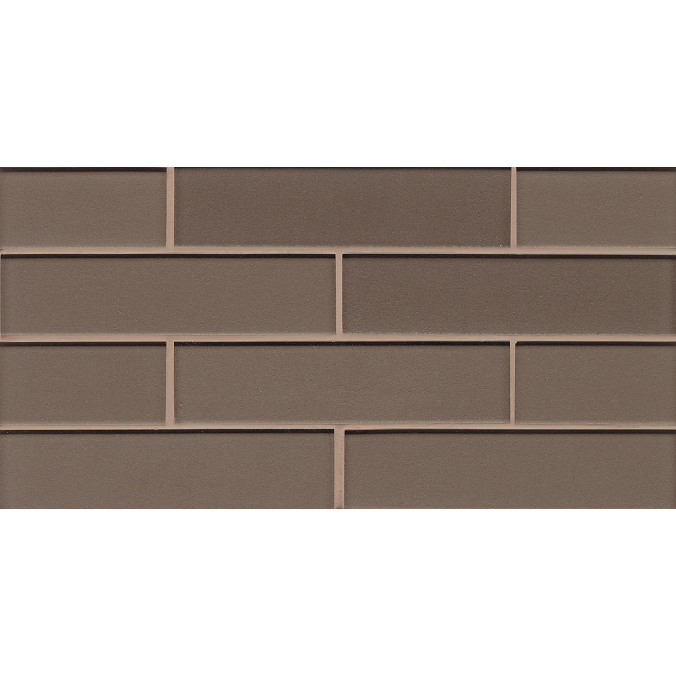 Bedrosians Manhattan Silk 4-in x 8-in Glass Mosaic Tile Sample Bedrosians Manhattan Silk 4-in x 8-in Glass Mosaic Tile Sample