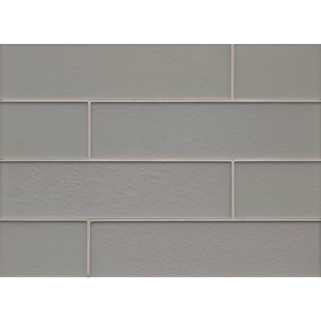Bedrosians Manhattan Platinum 4-in x 4-in Glass Mosaic Tile Sample Bedrosians Manhattan Platinum 4-in x 4-in Glass Mosaic Tile Sample