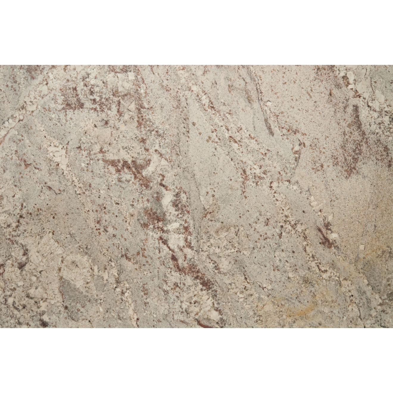 White Spring Granite in 2cm Bedrosians Tile & Stone