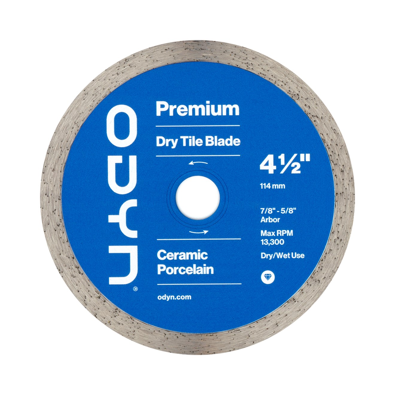 Odyn 4 1 2 In Premium Dry Tile Blade Bedrosians Tile Stone
