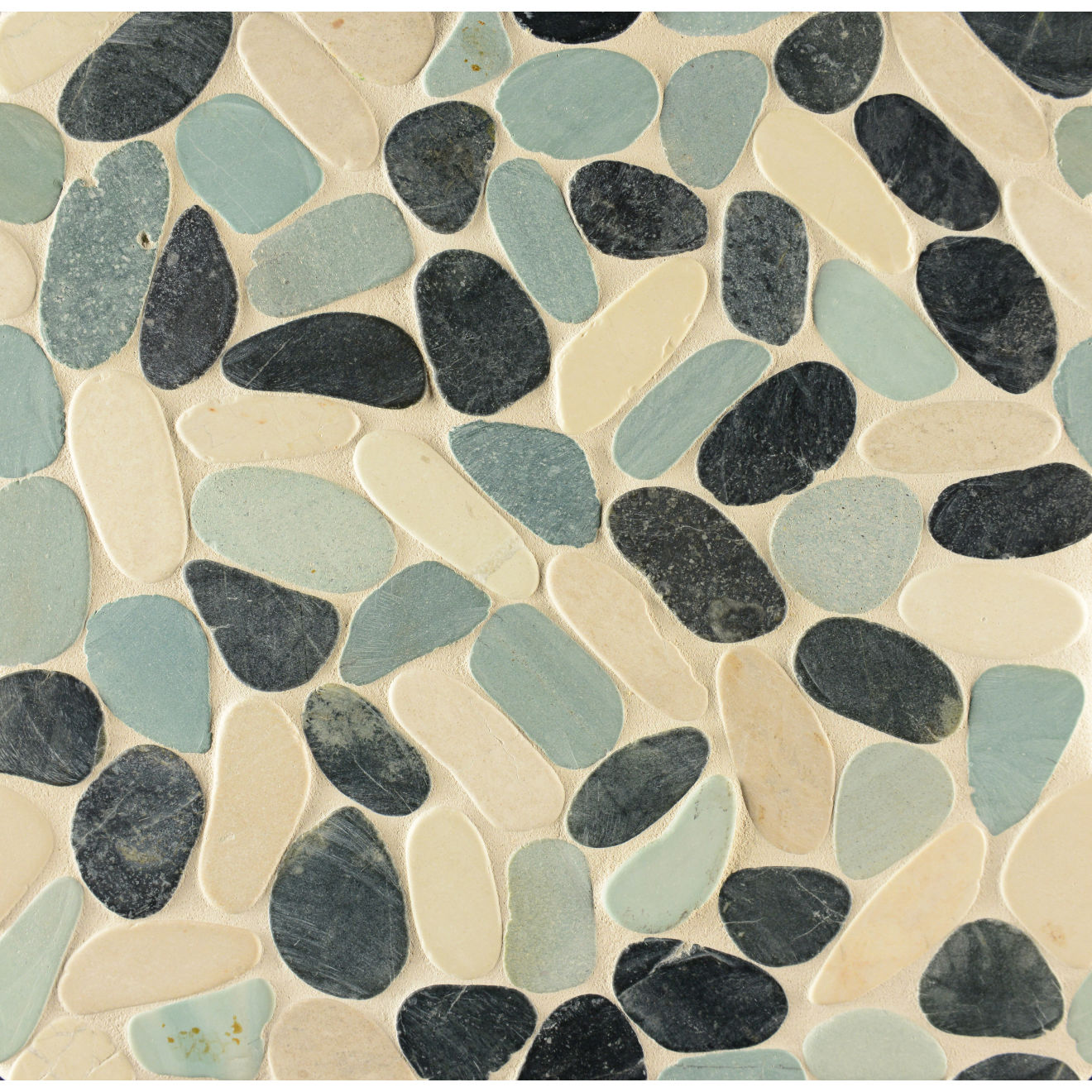 Hemisphere Floor & Wall Mosaic in Seaside