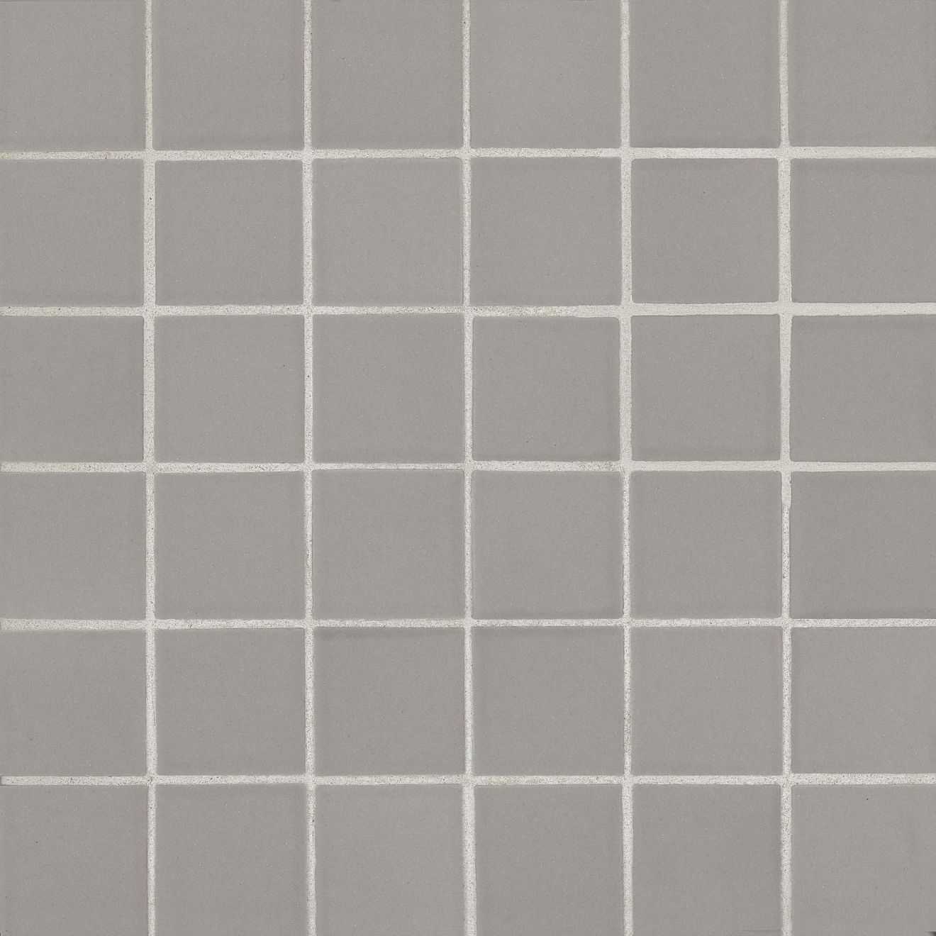 True 2" x 2" Floor & Wall Mosaic in Grey