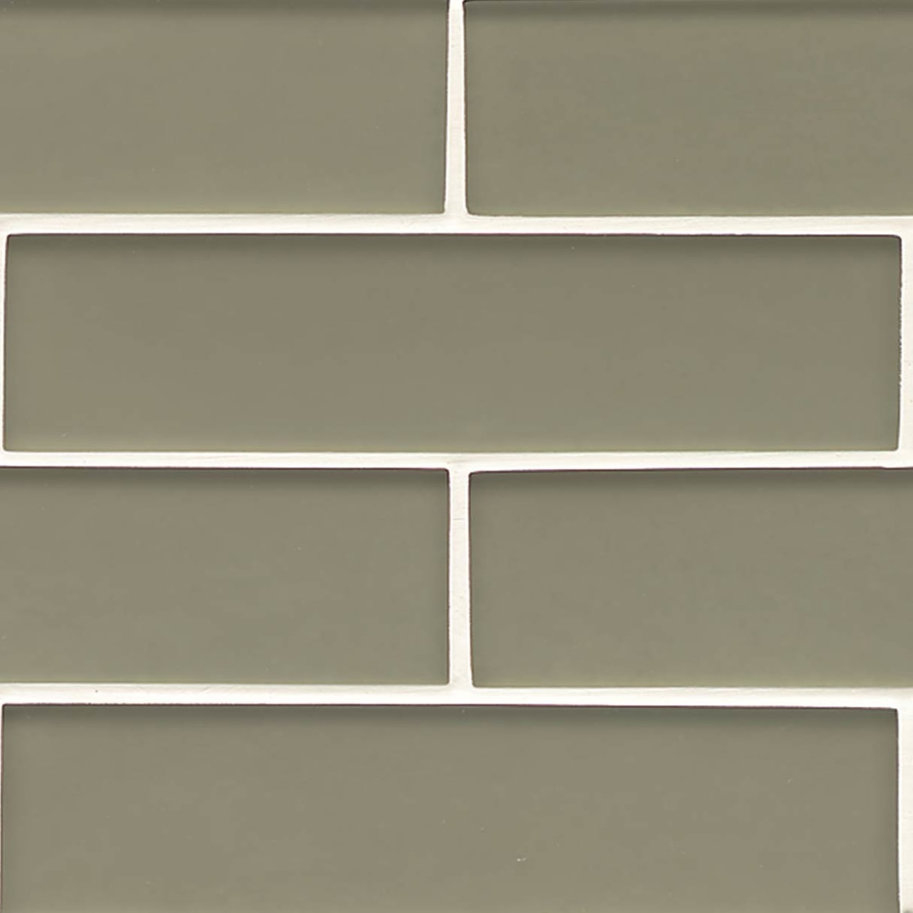 Manhattan 2" x 8" Wall Mosaic in Mint
