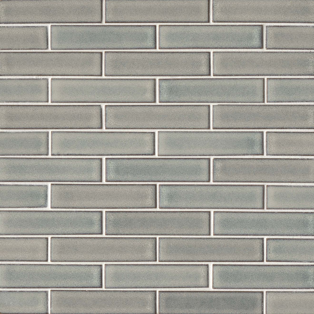 Seni 1" x 4" Floor & Wall Mosaic in Grey