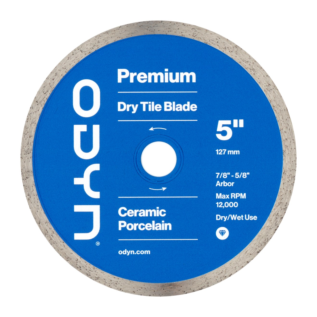 Odyn 5 in. Premium Dry Tile Blade