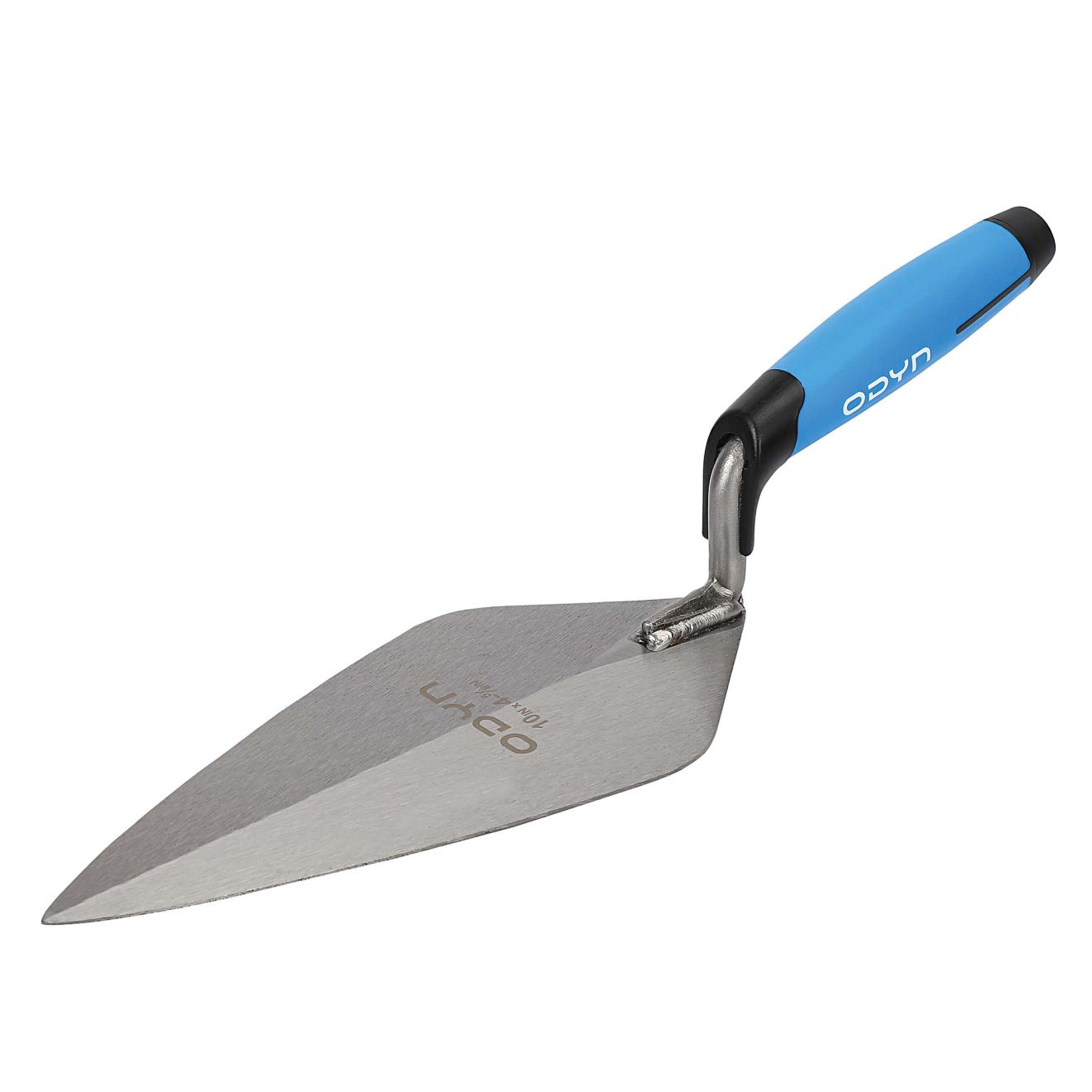 Odyn 10 in. x 4-5/8 in. Brick Trowel with Comfort Grip Handle