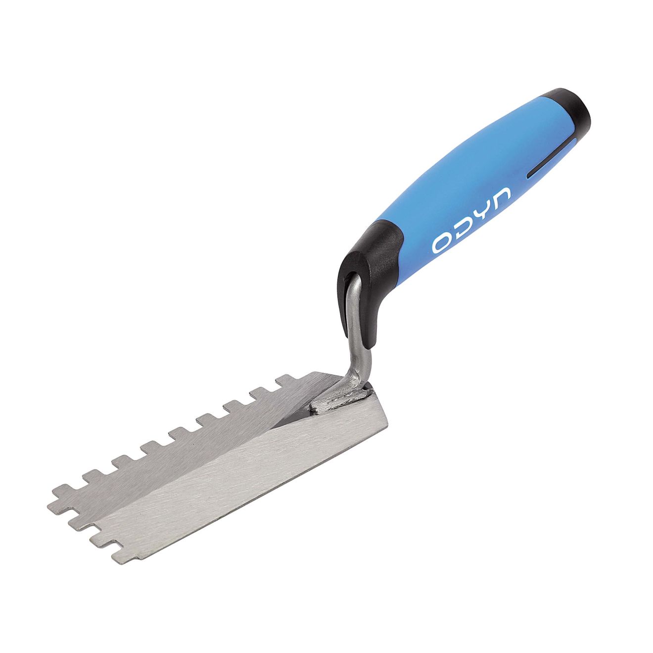 Odyn 5 in. x 2 in. Square-Notch Margin Trowel with Comfort Grip Handle