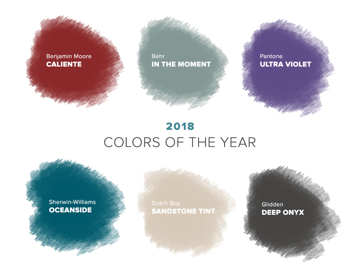 2018 Colors of the Year