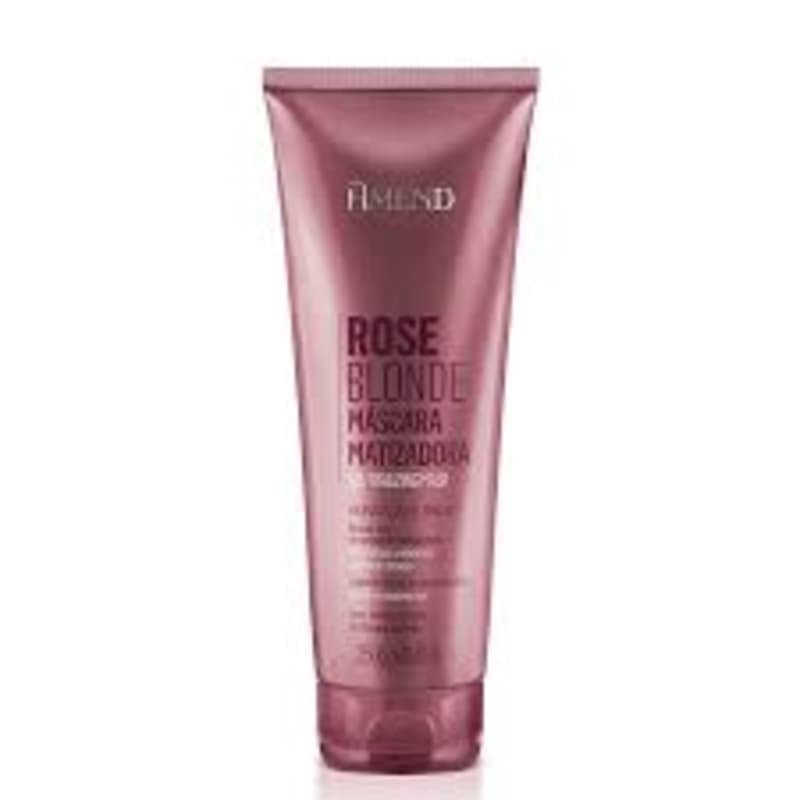 Máscara Matizadora Amend Rose Blonde Beleza na Web