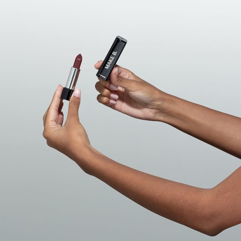 Batom Glossy Marrom Nude Make B G O Botic Rio