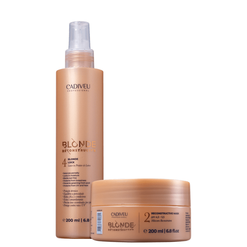 Kit Cadiveu Professional Blonde Reconstructor Beleza Na Web PRO Pro