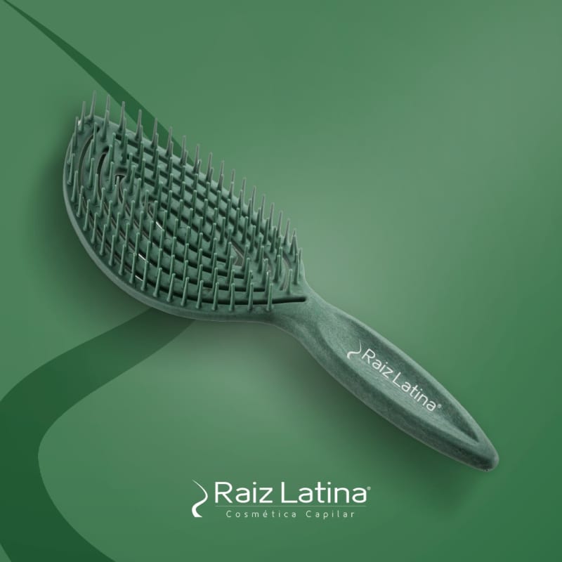 Escova De Cabelo Raiz Latina Raiz Amaz Nica Verde Beleza Na Web