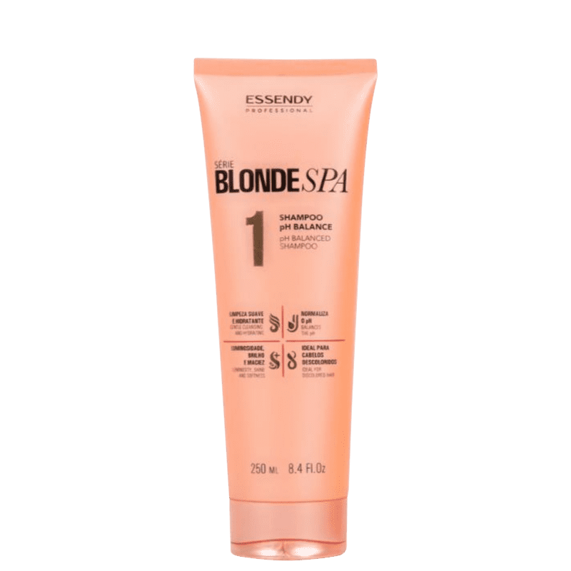 Shampoo Cabelos Loiro E Mechas Ml Blonde Spa Essendy