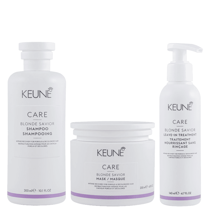 Keune Care Blonde Savior Kit Shampoo Ml M Scara Ml Leave In Ml