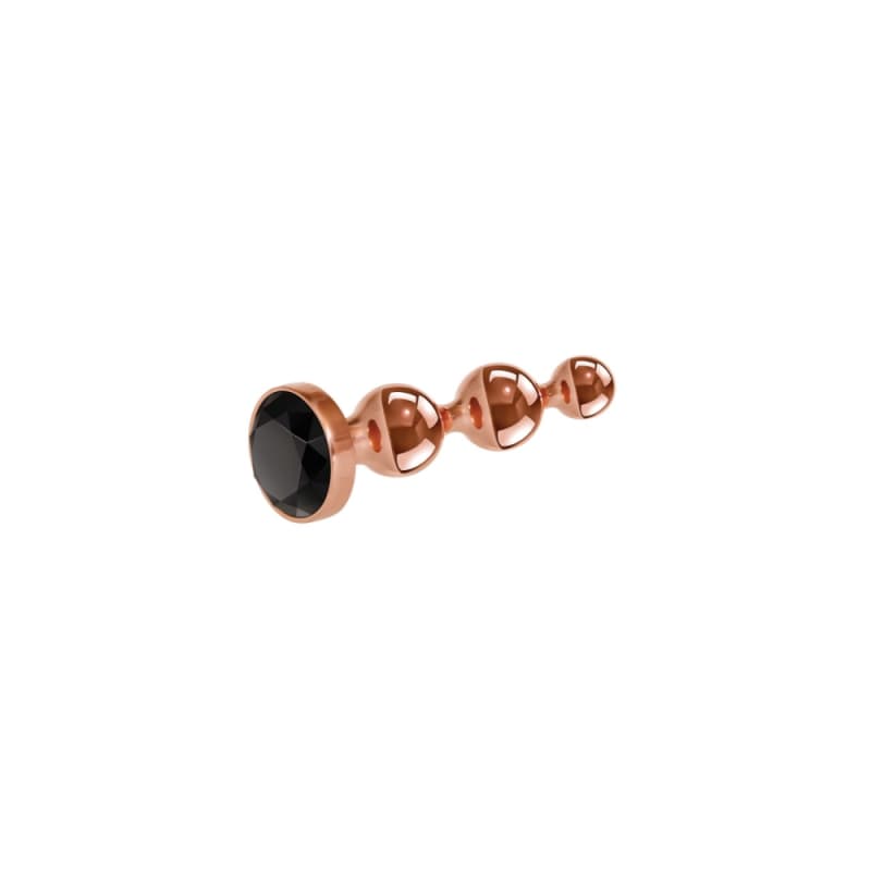 Plug Anal De Metal Luvv Gender X Gold Digger Small Beleza Na Web