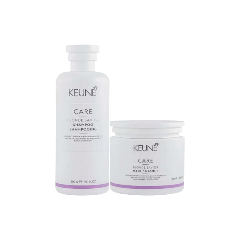Kit Keune Blonde Savior Shampoo ml Máscara ml