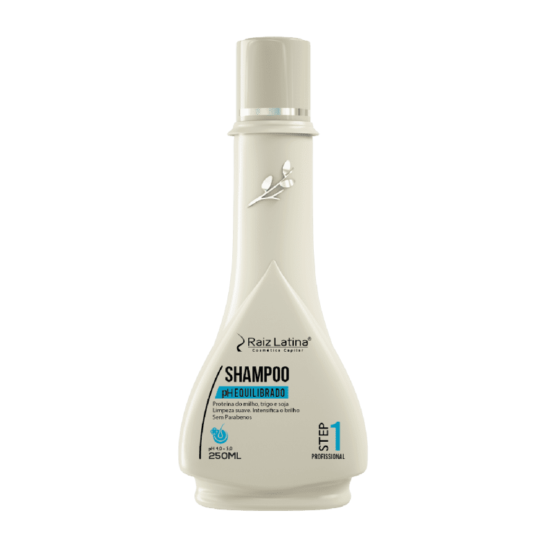 Shampoo Raiz Latina Step 1 PH Equilibrado Beleza Na Web
