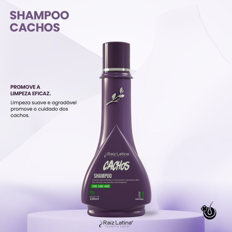 Shampoo Raiz Latina Cachos Beleza Na Web